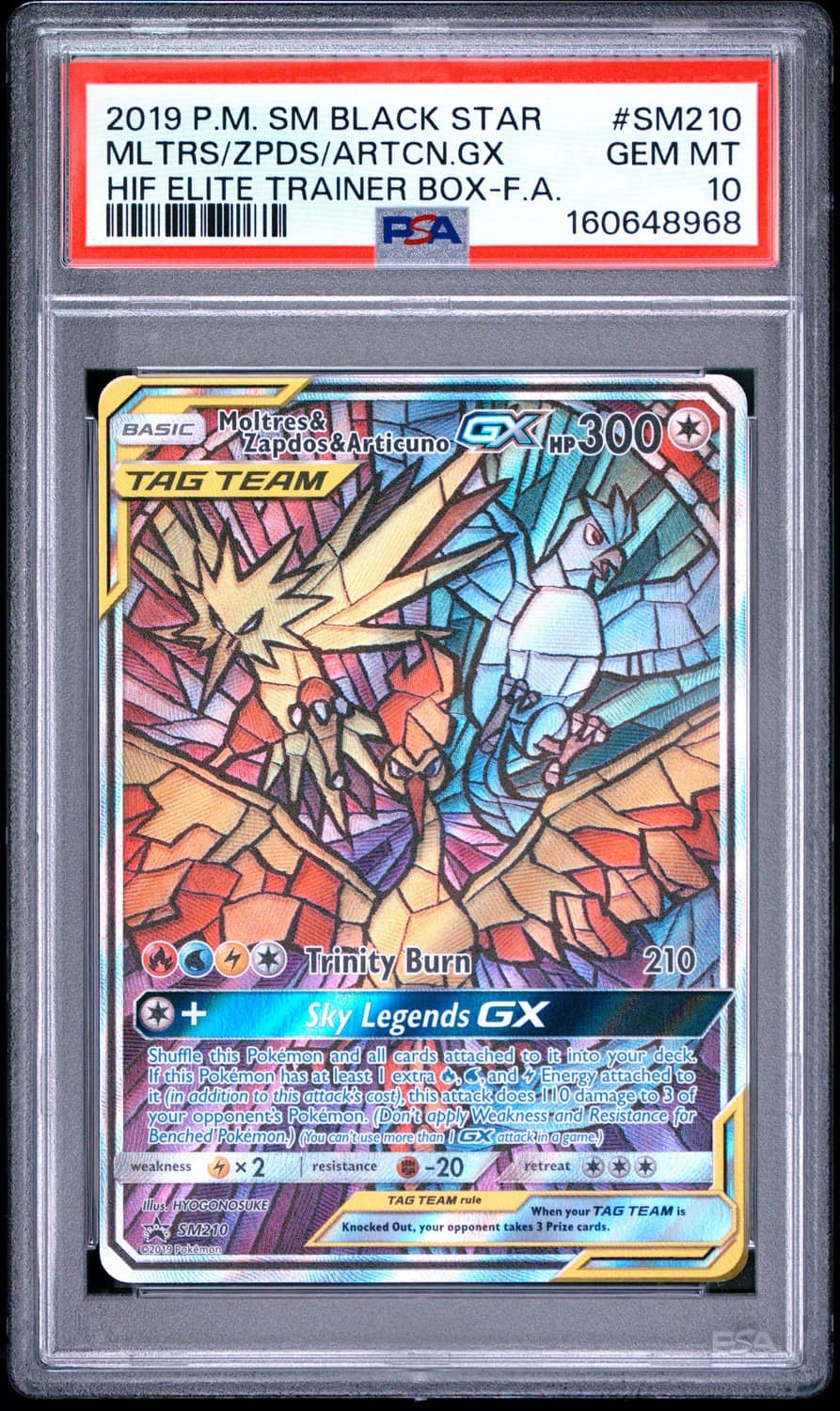 Moltres & Zapdos & Articuno Gx