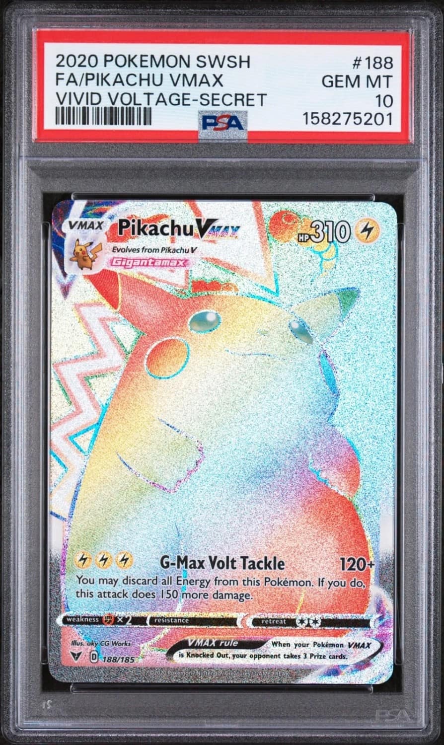 Pikachu Vmax