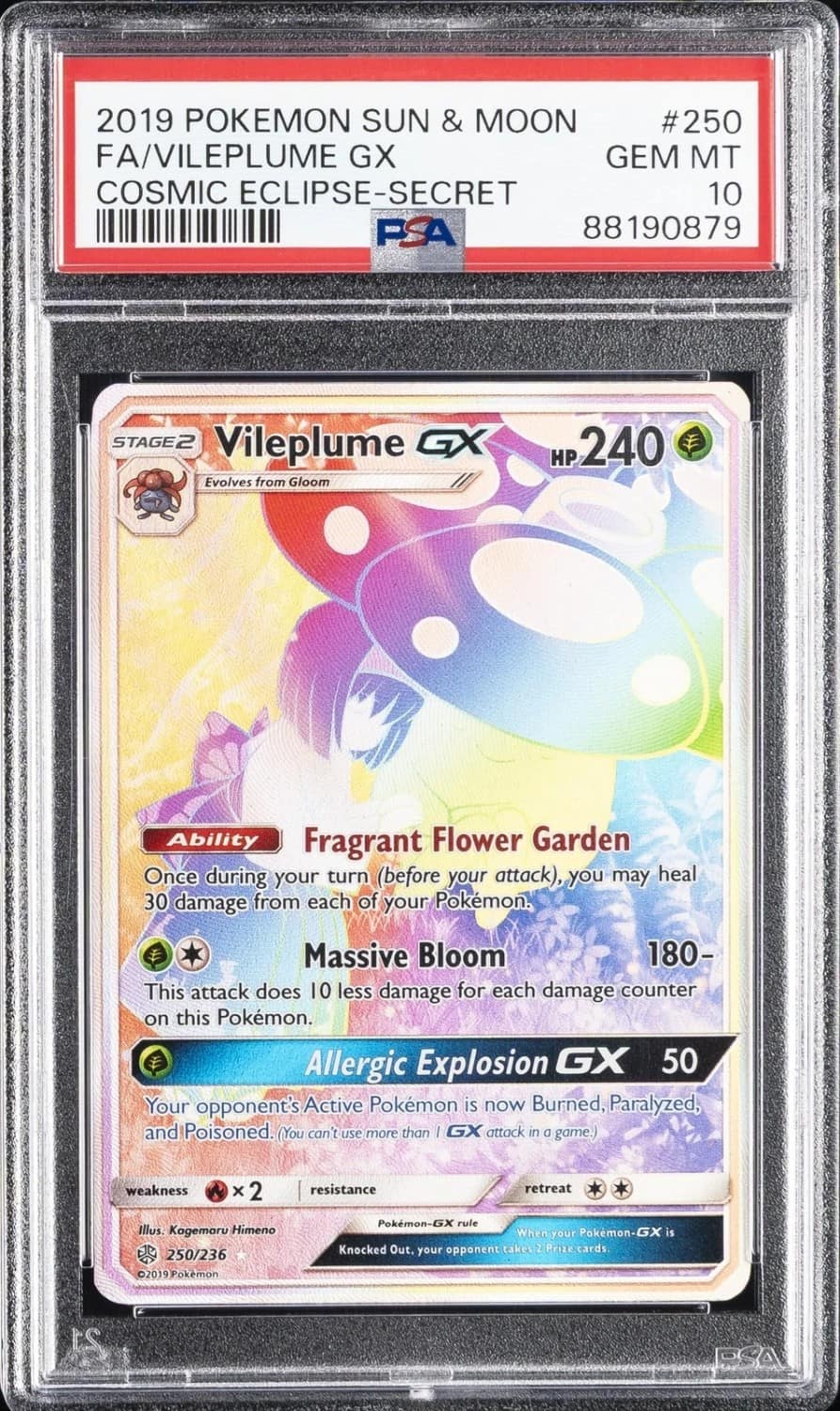 Vileplume Gx