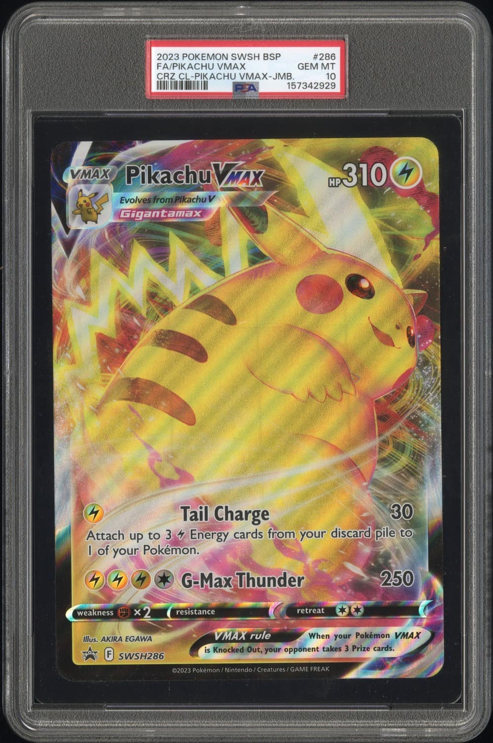 Pikachu Vmax
