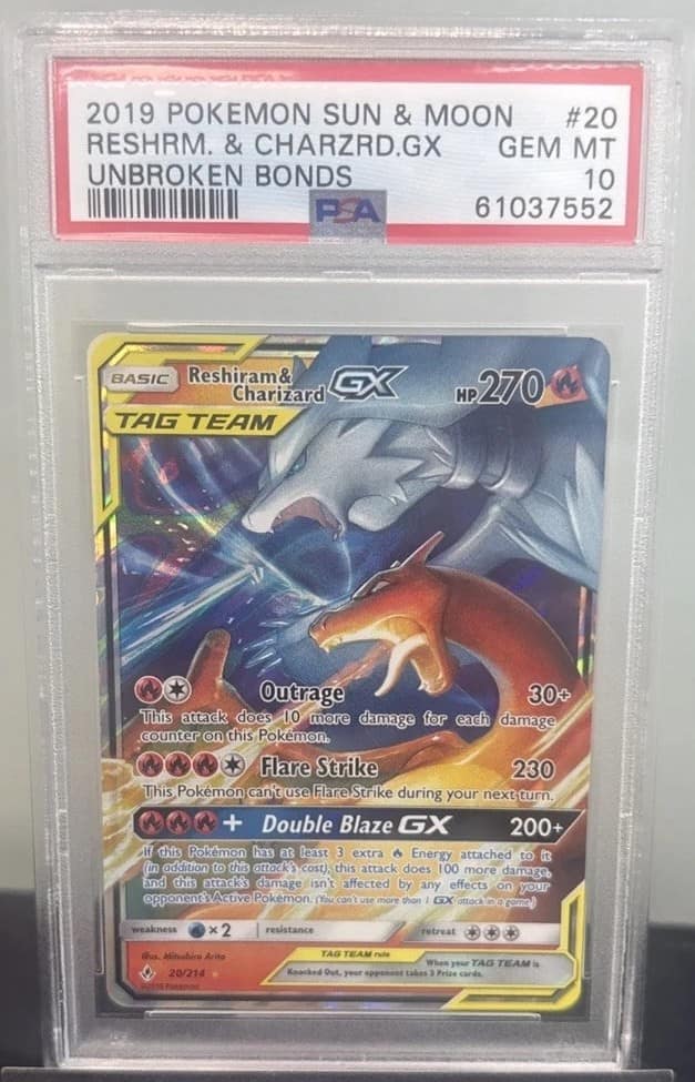 Reshiram & Charizard Gx
