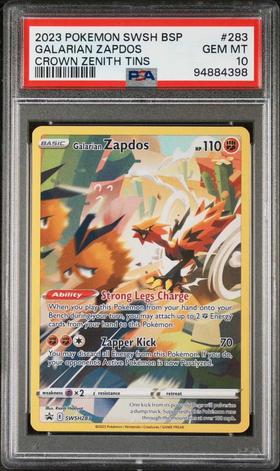 Galarian Zapdos