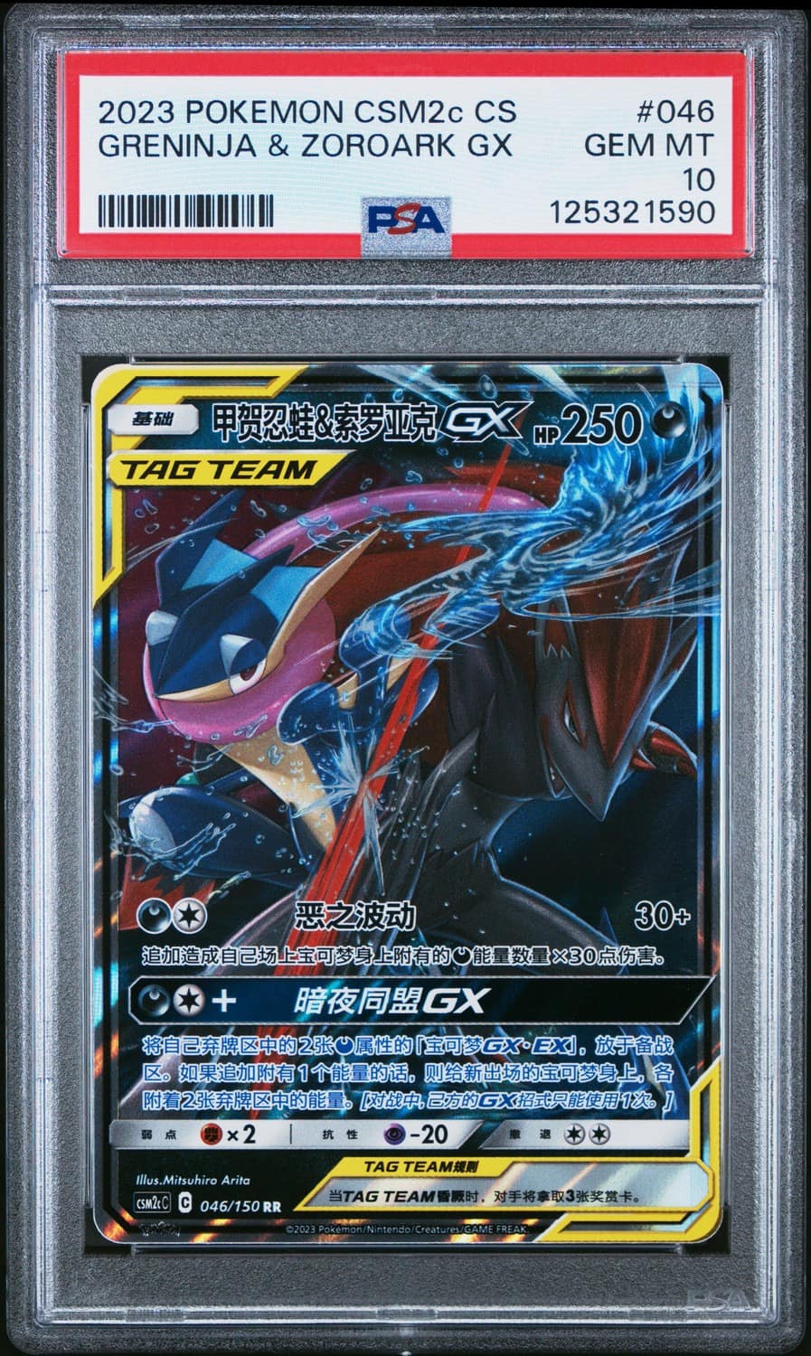 Greninja & Zoroark Gx