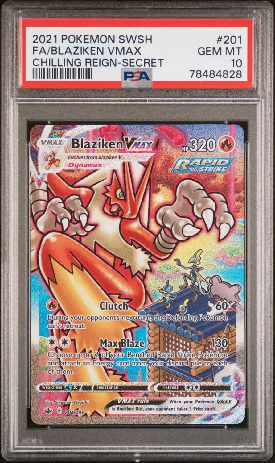 Blaziken Vmax