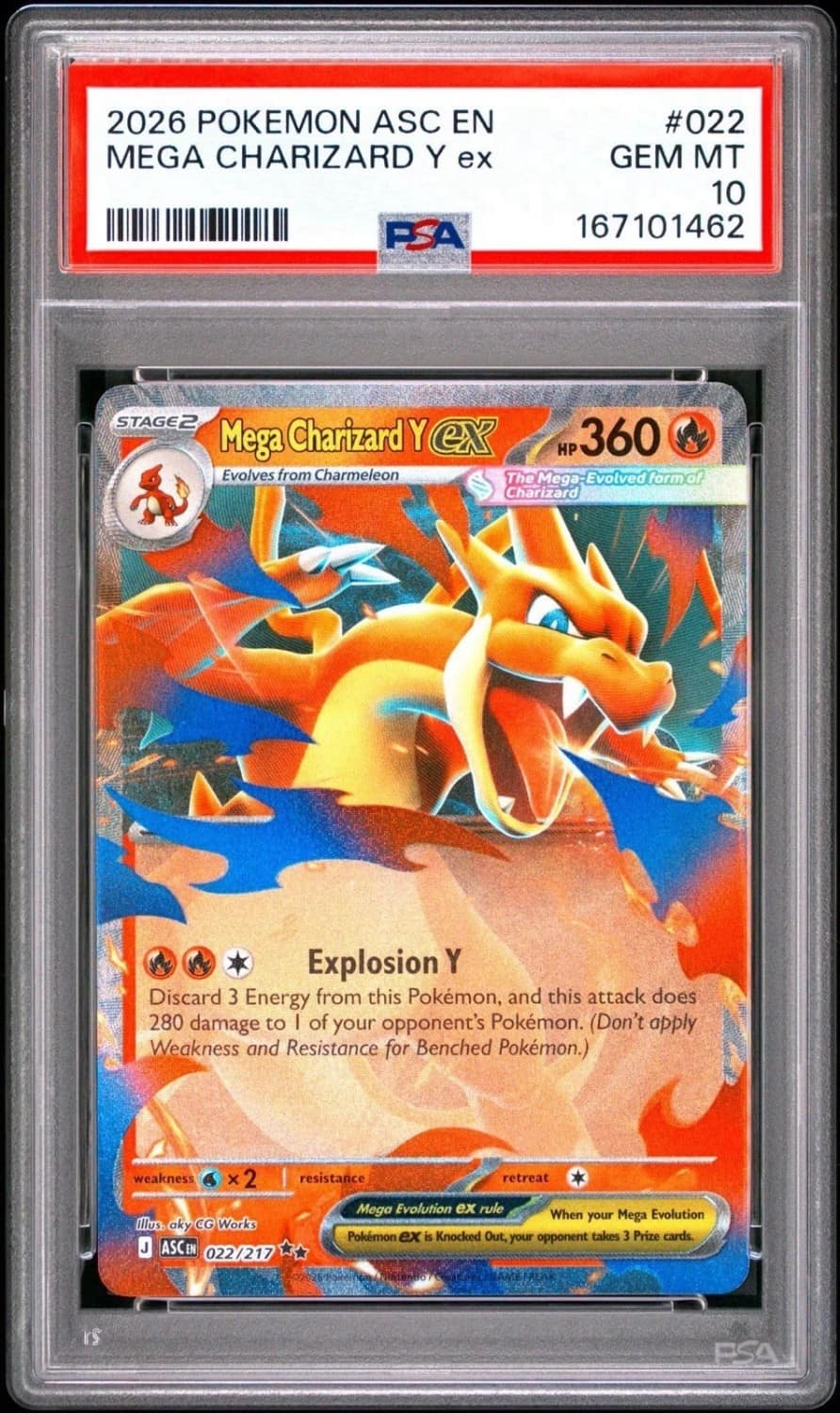 Mega Charizard Y Ex
