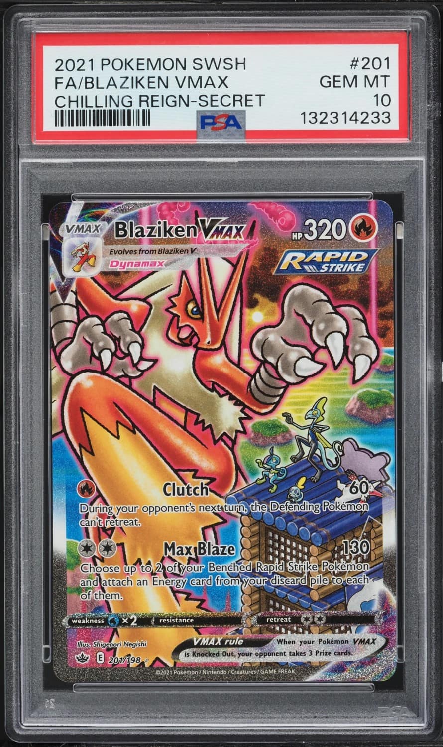 Blaziken Vmax