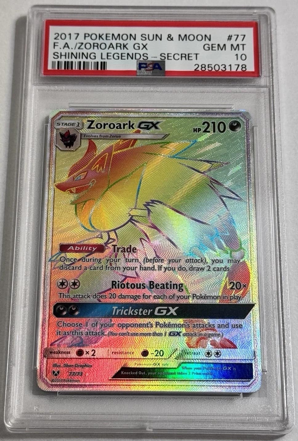 Zoroark Gx