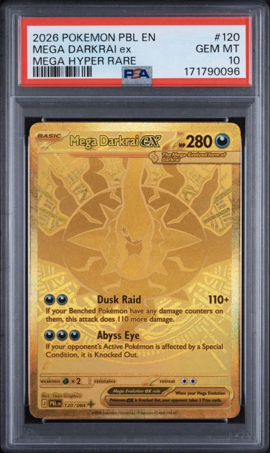 Mega Darkrai Ex