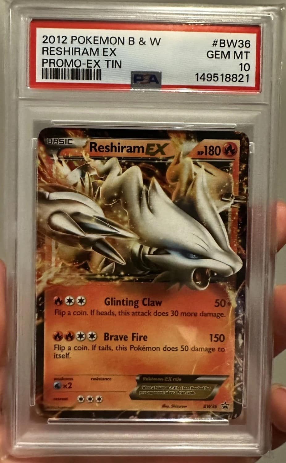 Reshiram Ex