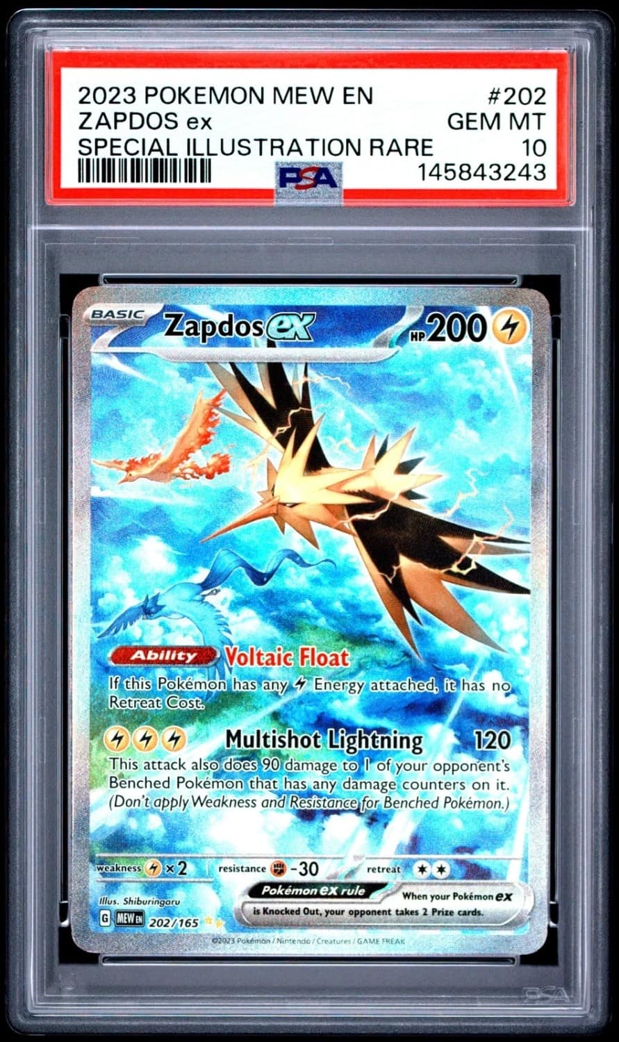 Zapdos Ex