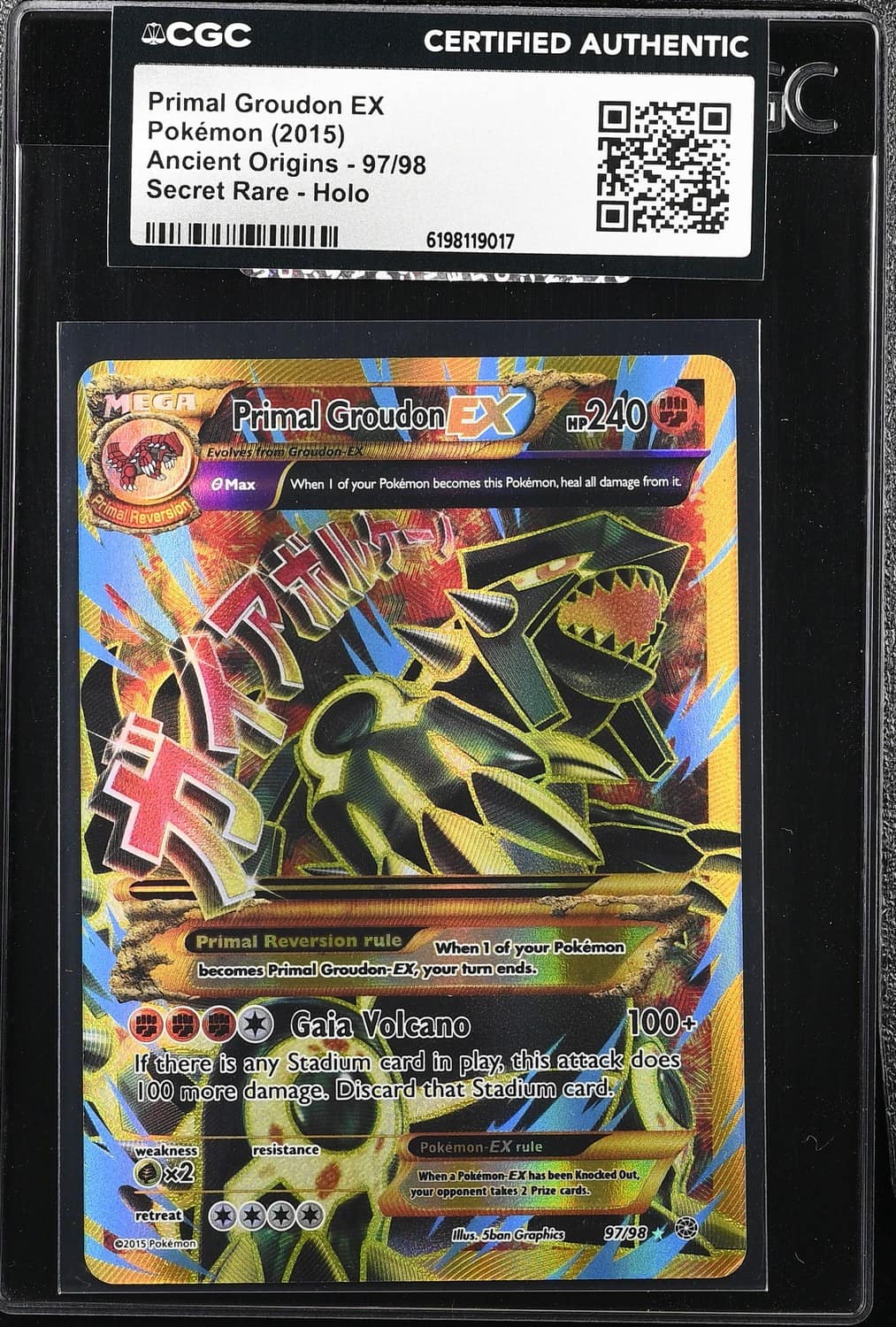 Primal Groudon Ex