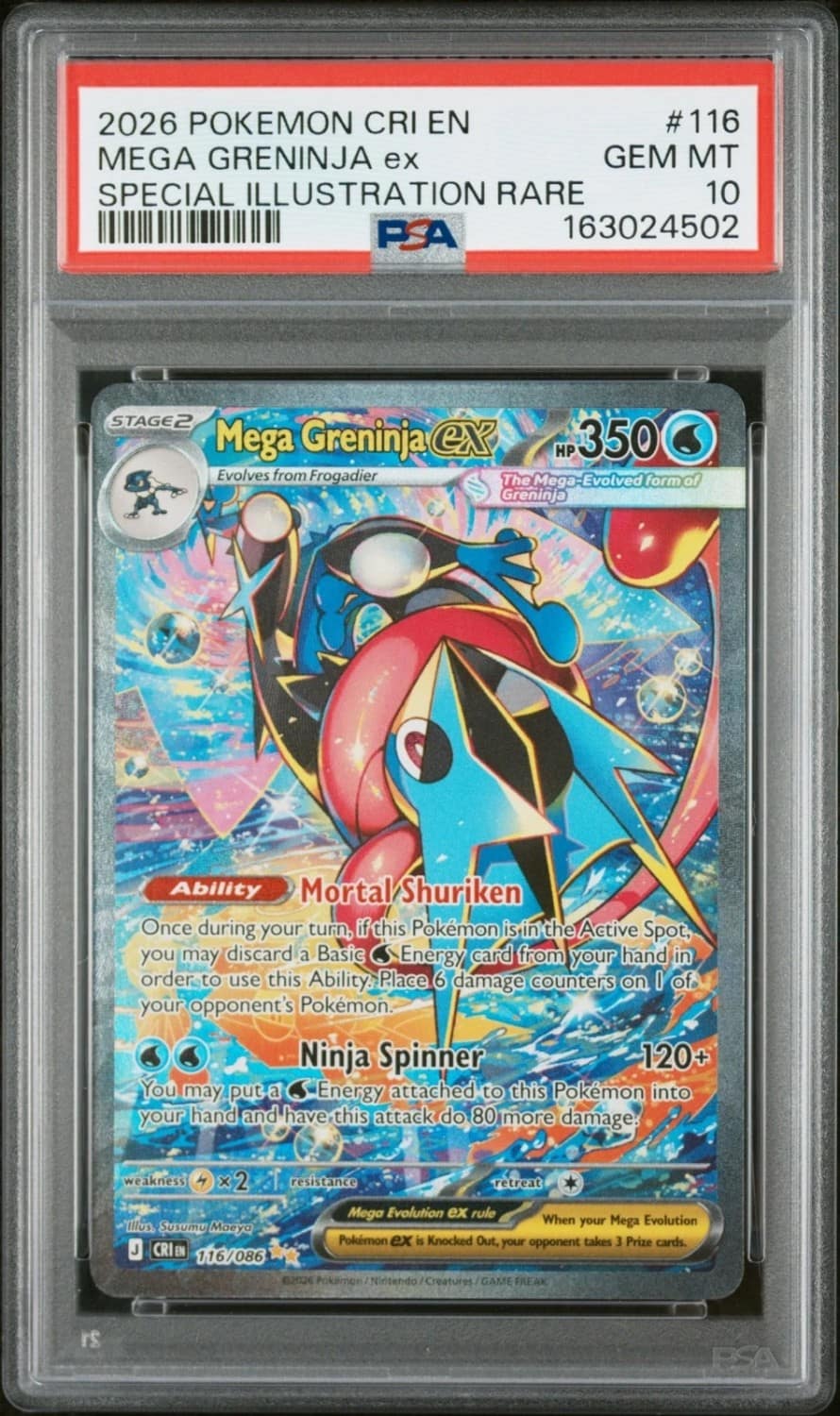 Mega Greninja Ex