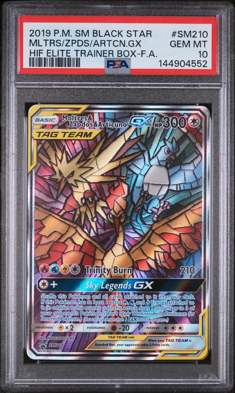 Moltres & Zapdos & Articuno Gx