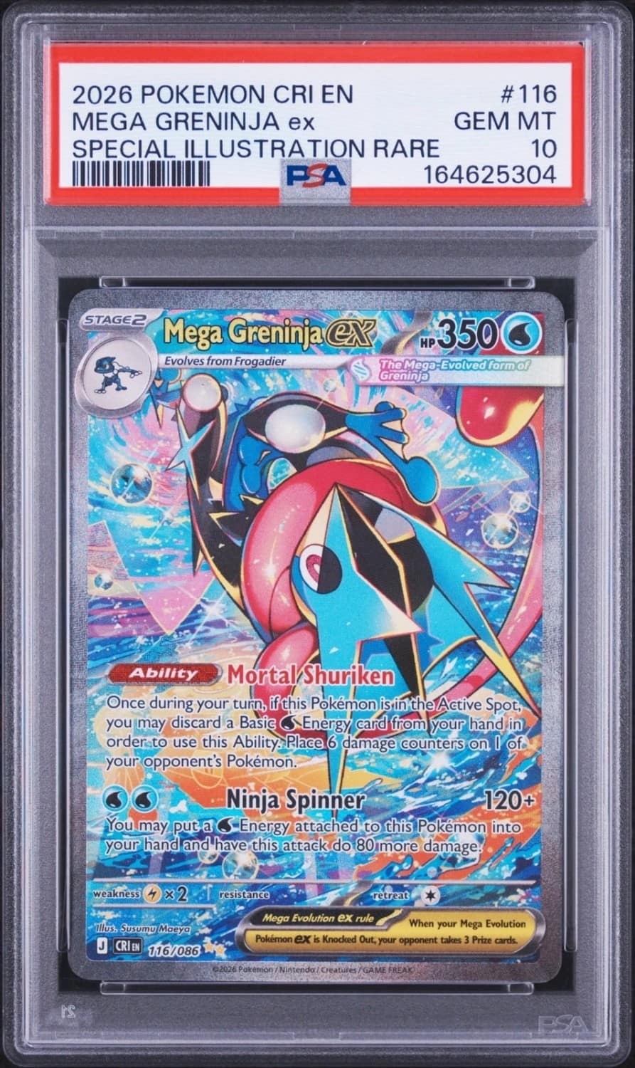 Mega Greninja Ex