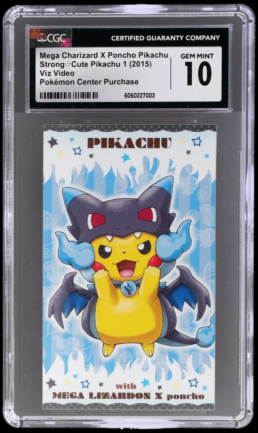 Mega Charizard X Poncho Pikachu