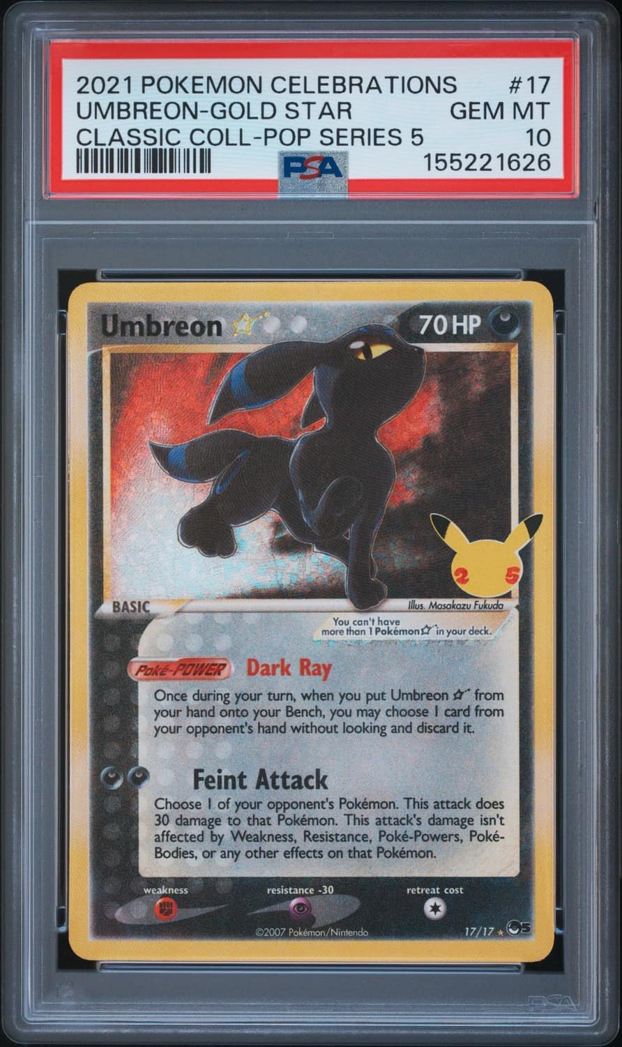 Umbreon-Gold Star