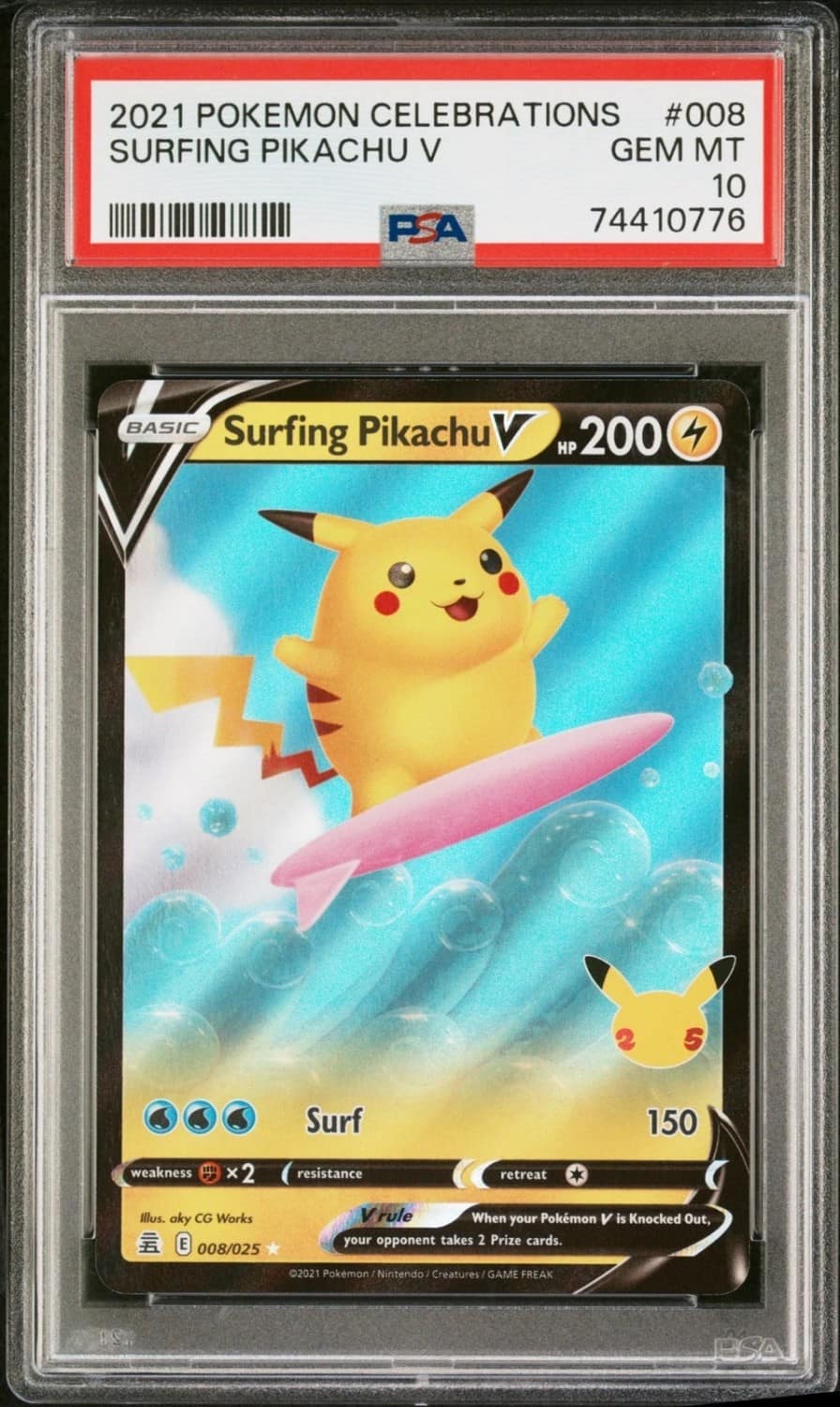 Surfing Pikachu V