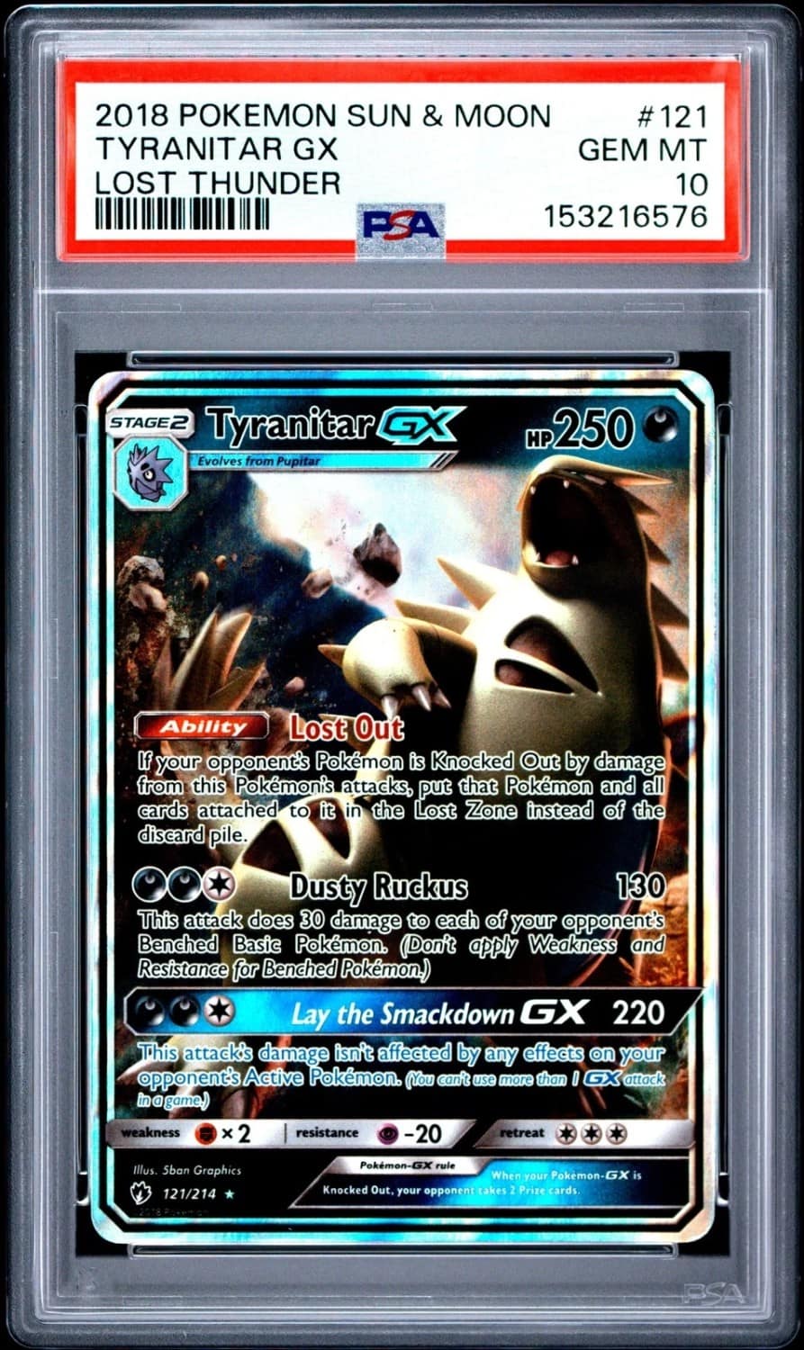 Tyranitar Gx