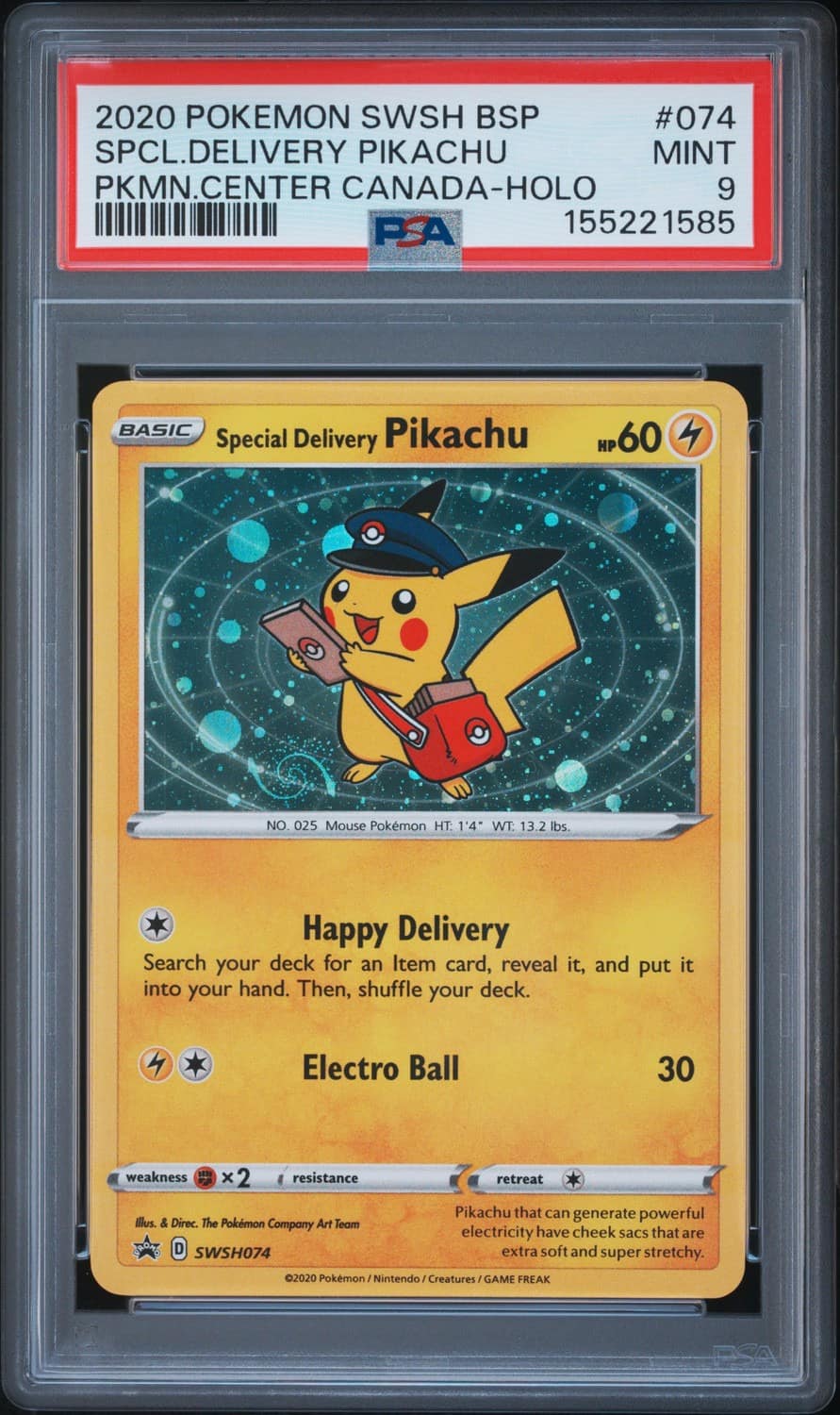 Special Delivery Pikachu