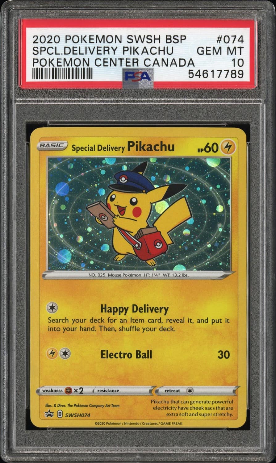 Special Delivery Pikachu