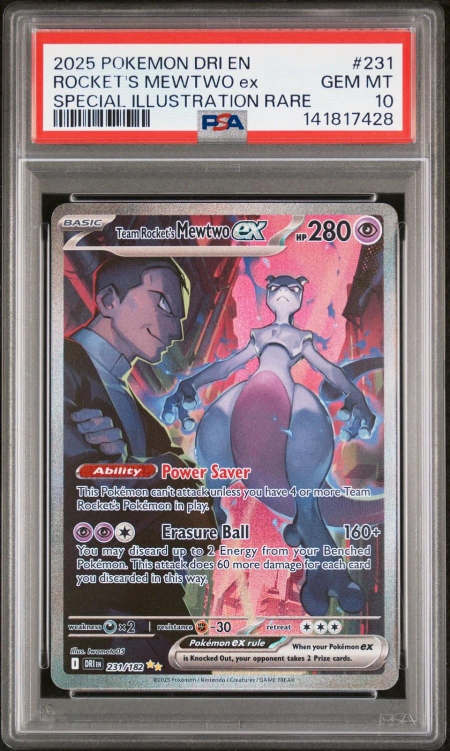 Rocket'S Mewtwo Ex