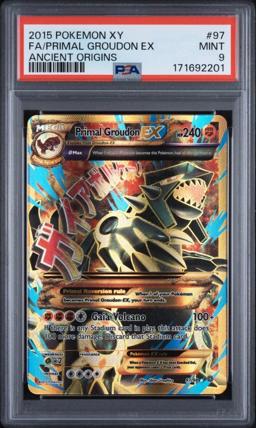 Primal Groudon Ex