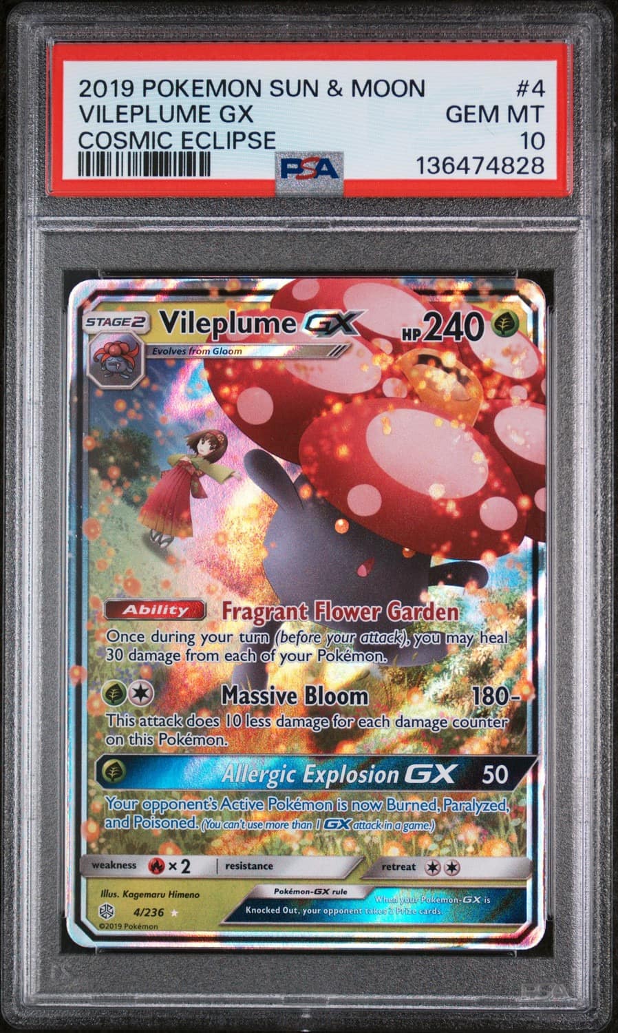Vileplume Gx