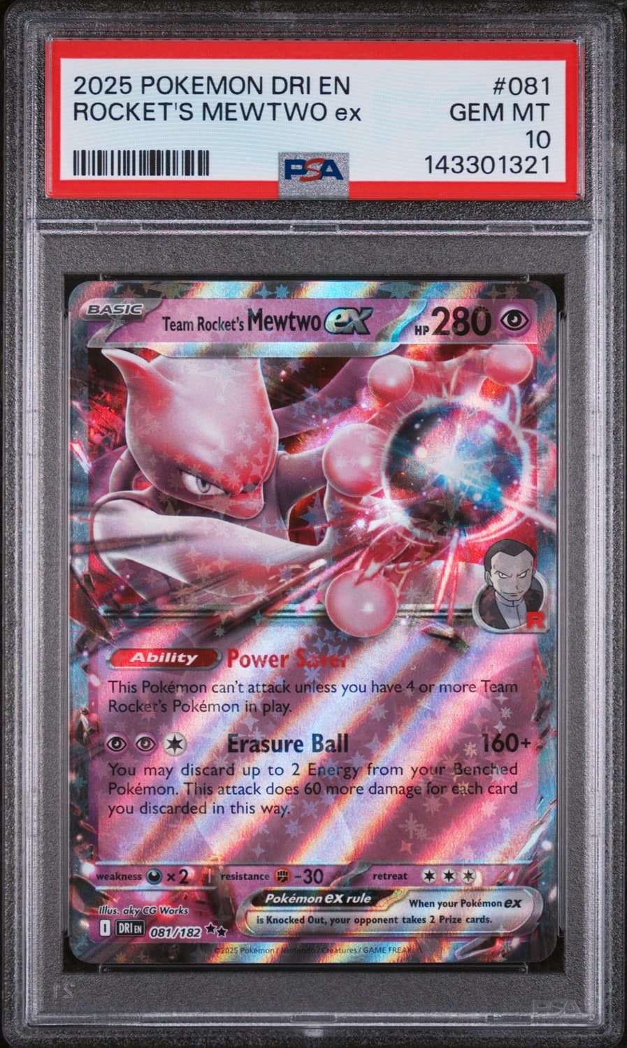 Rocket'S Mewtwo Ex