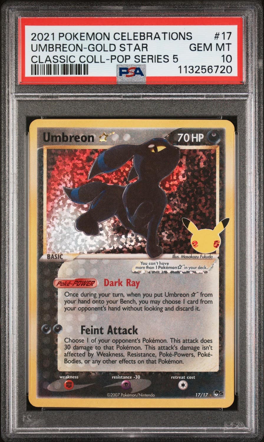 Umbreon-Gold Star