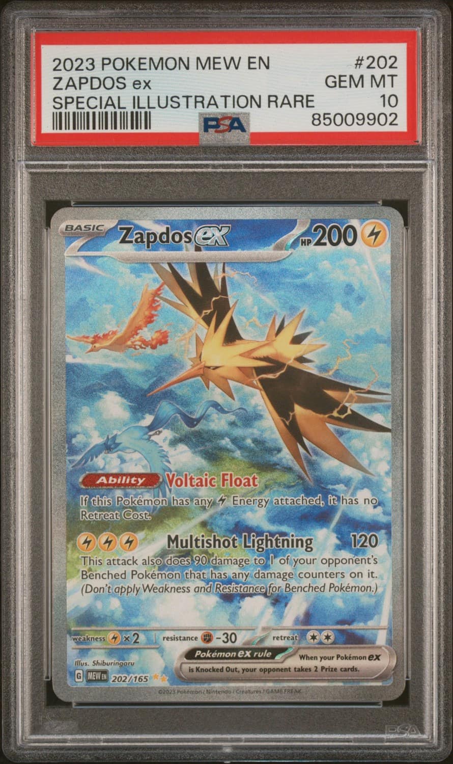 Zapdos Ex