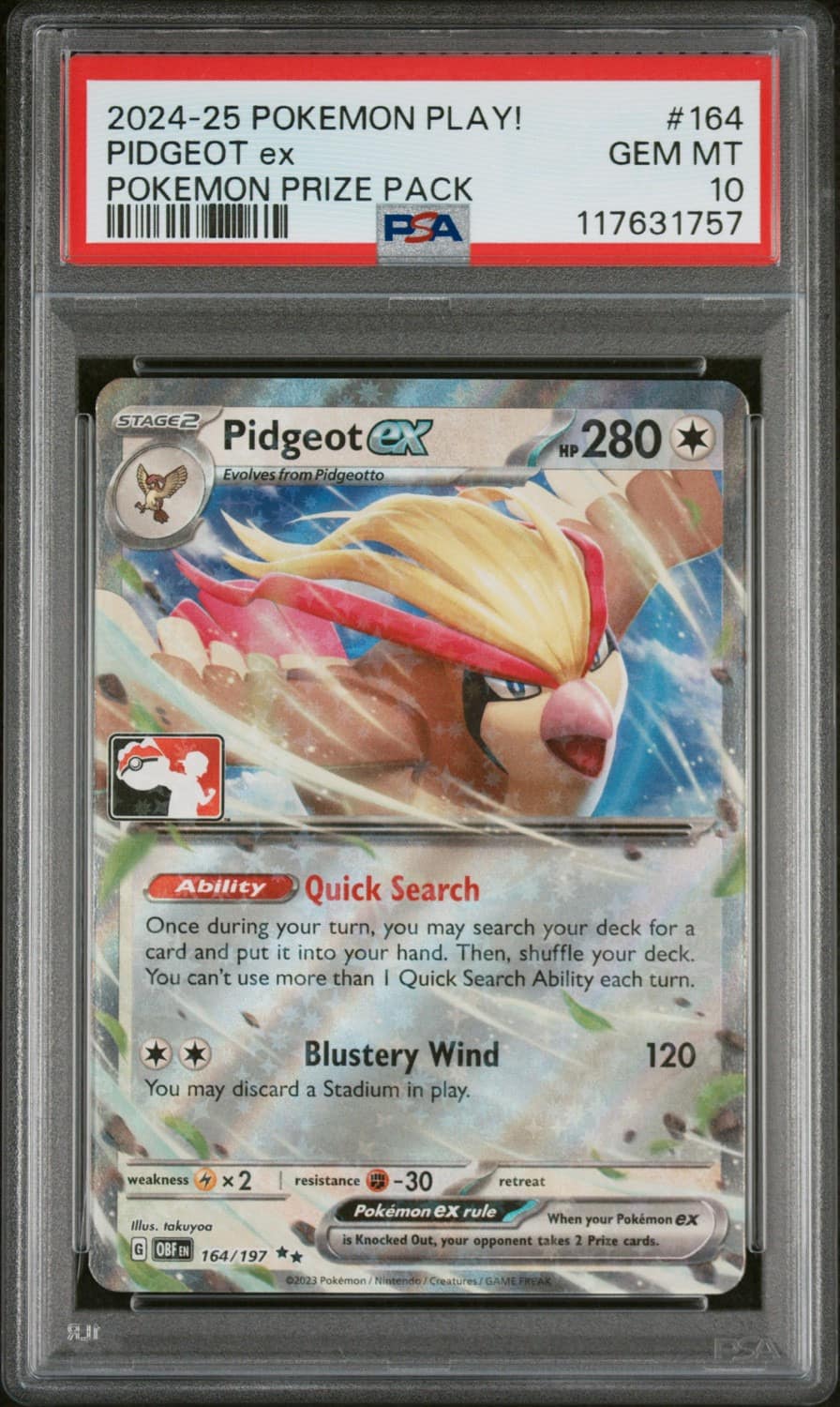 Pidgeot Ex