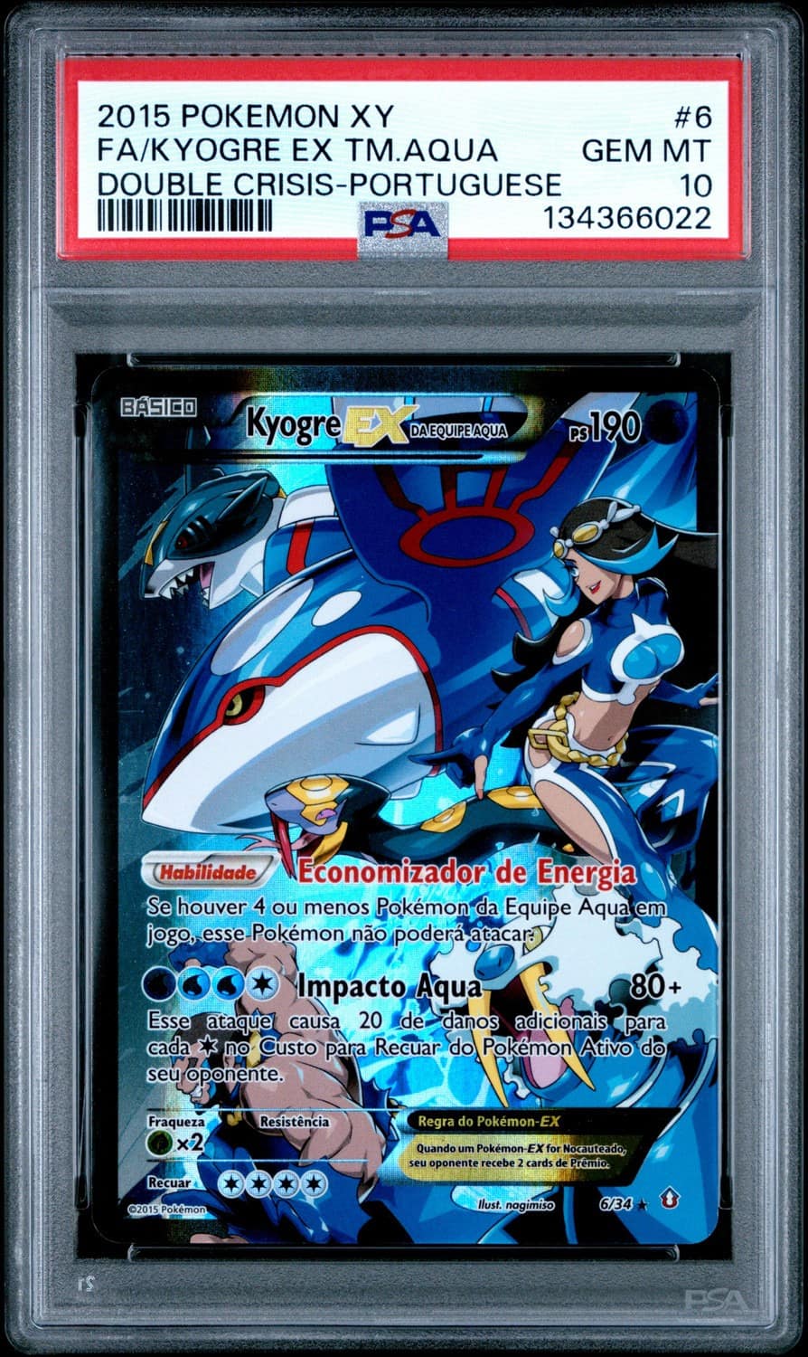 Kyogre Ex Team Aqua