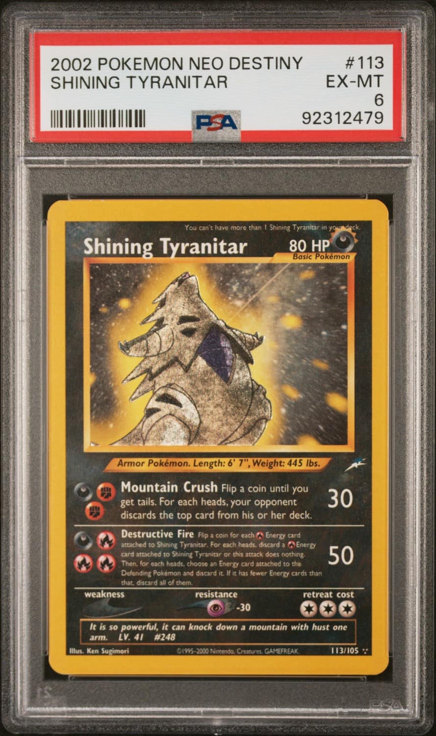 Shining Tyranitar
