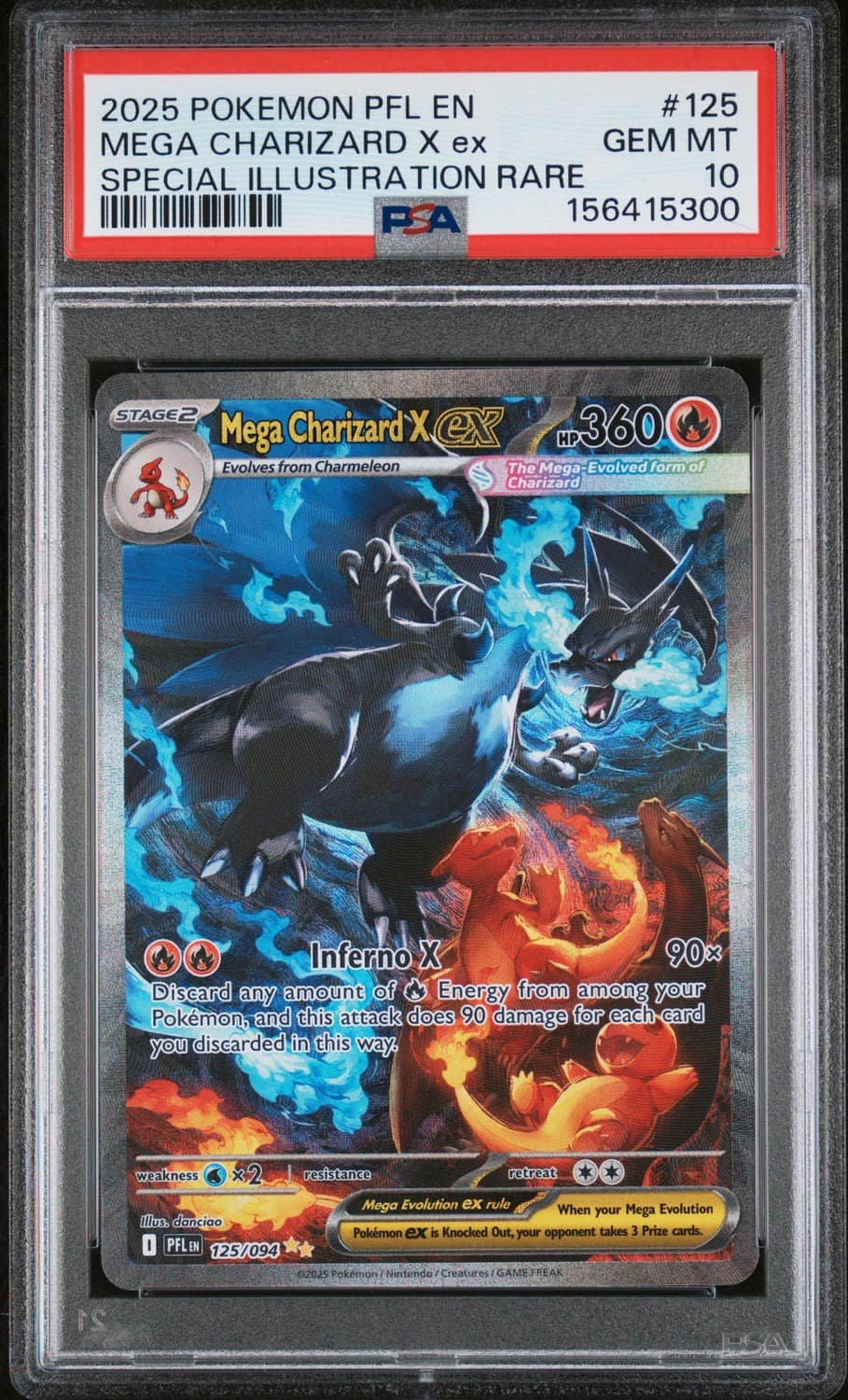 Mega Charizard X Ex