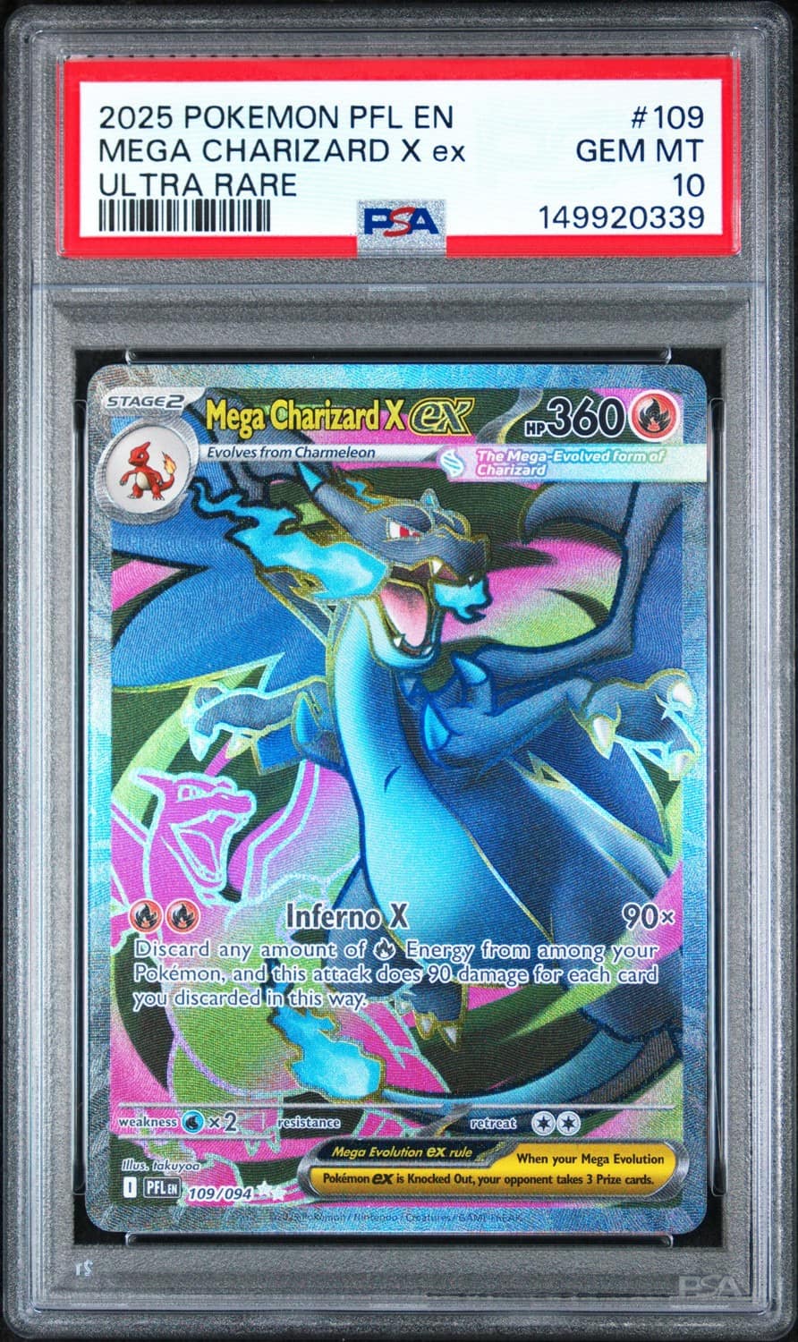 Mega Charizard X Ex