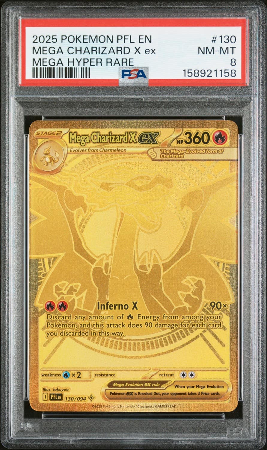Mega Charizard X Ex
