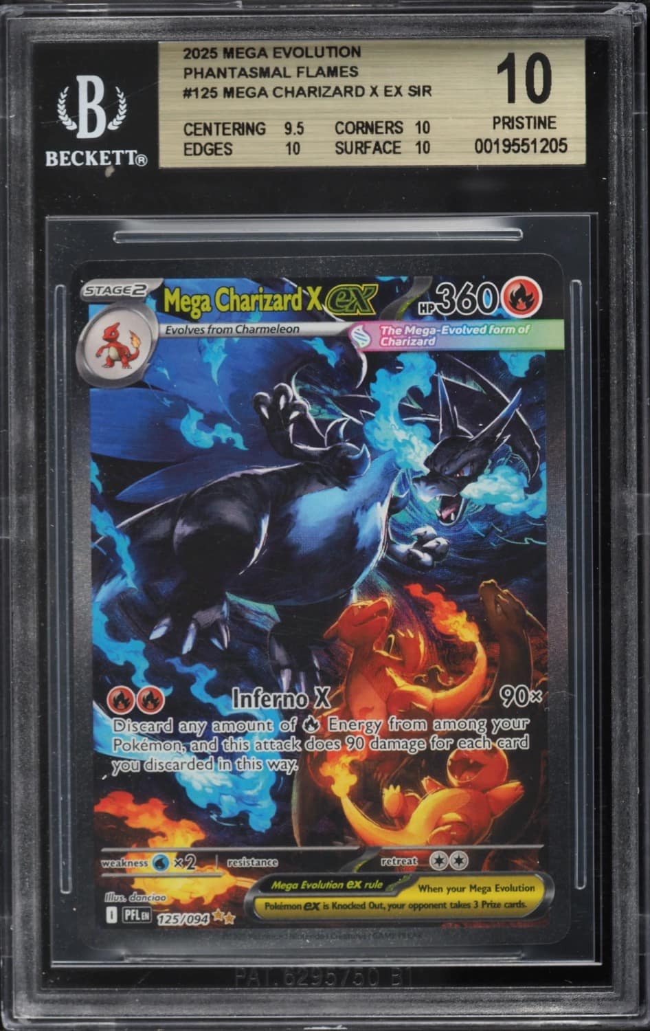 Mega Charizard X Ex