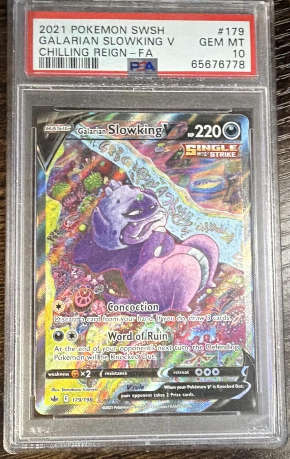 Galarian Slowking V