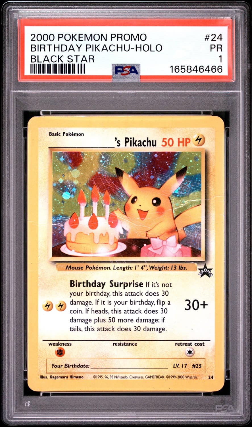Birthday Pikachu