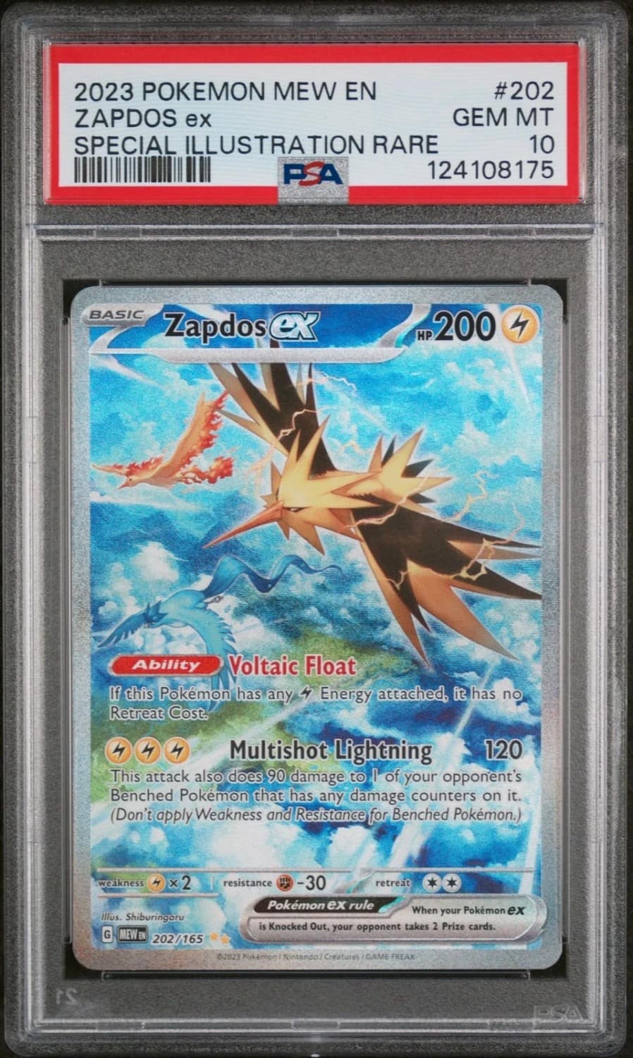 Zapdos Ex