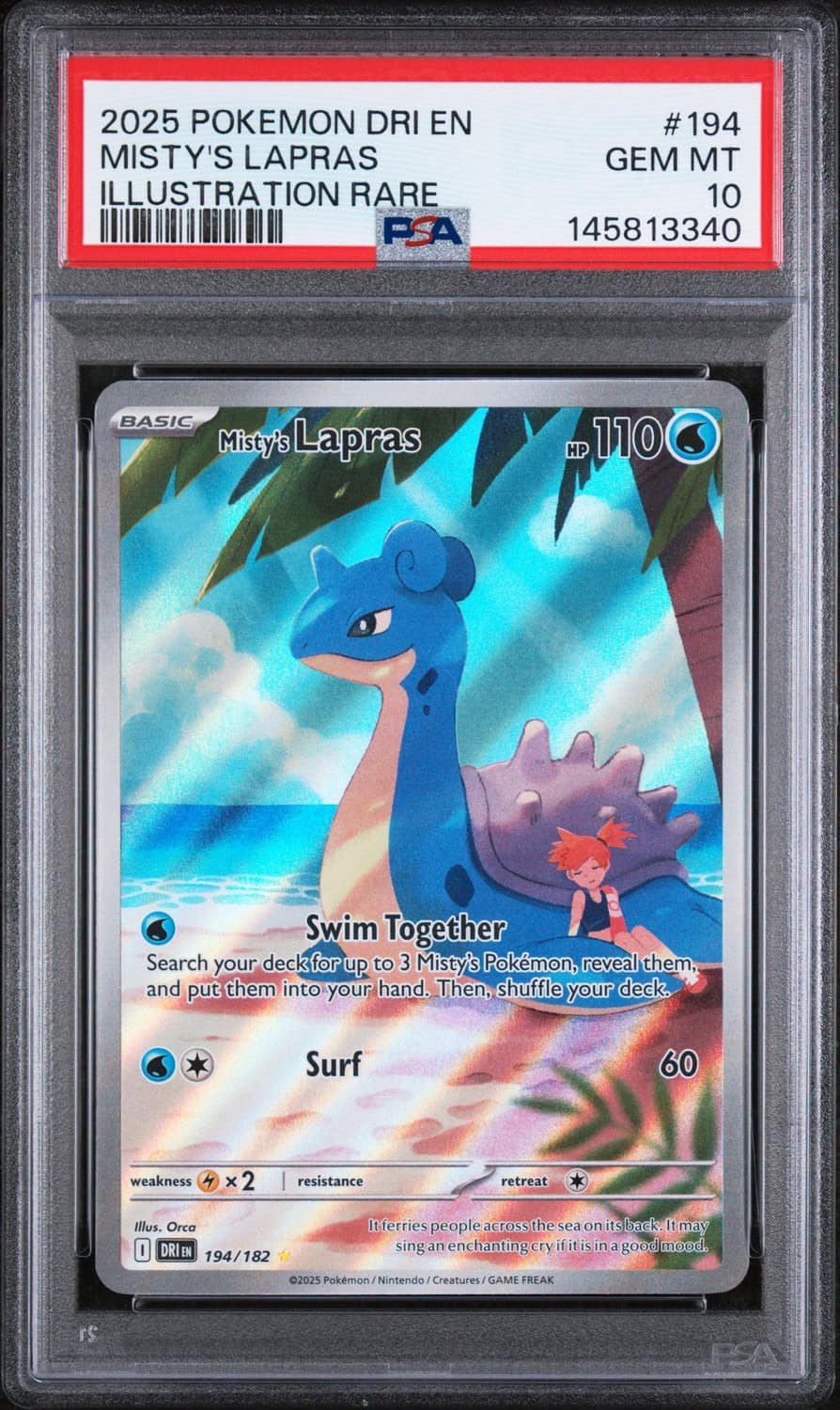 Misty'S Lapras