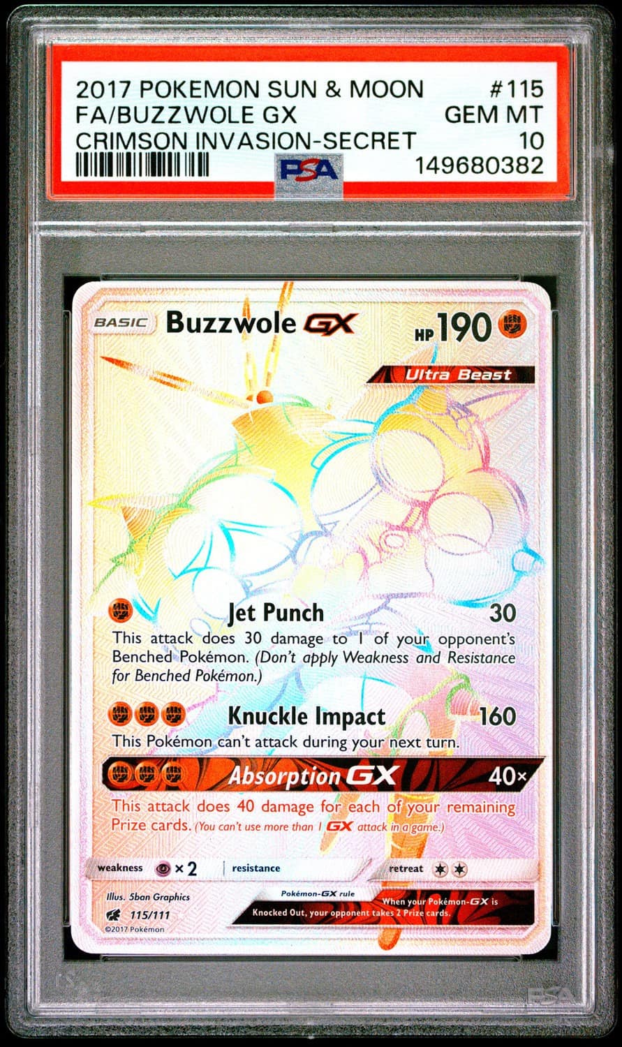 Buzzwole Gx