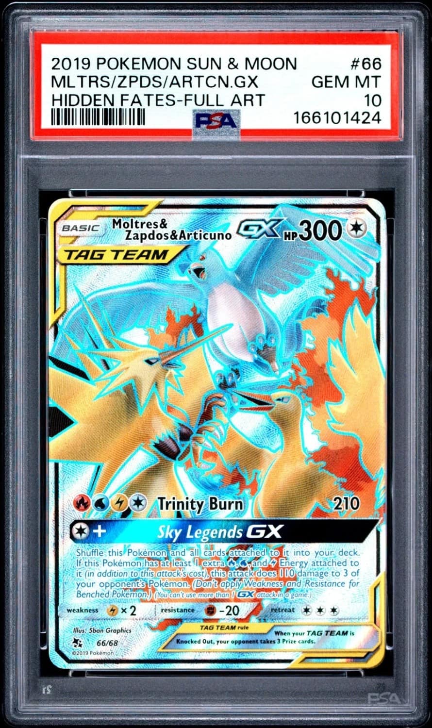 Moltres & Zapdos & Articuno Gx