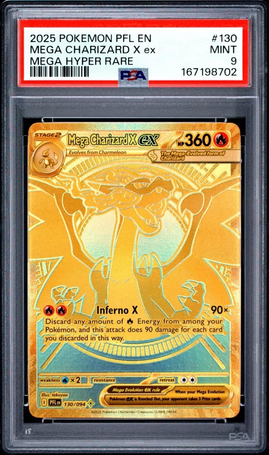Mega Charizard X Ex