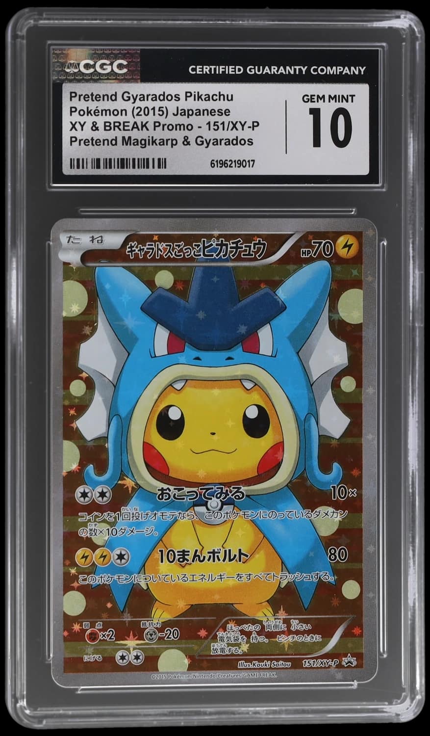 Pretend Gyarados Pikachu
