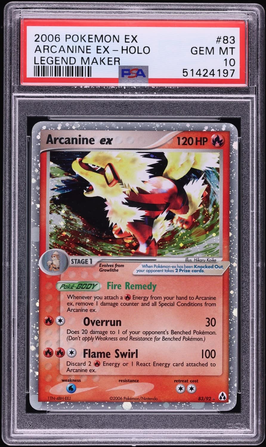 Arcanine Ex