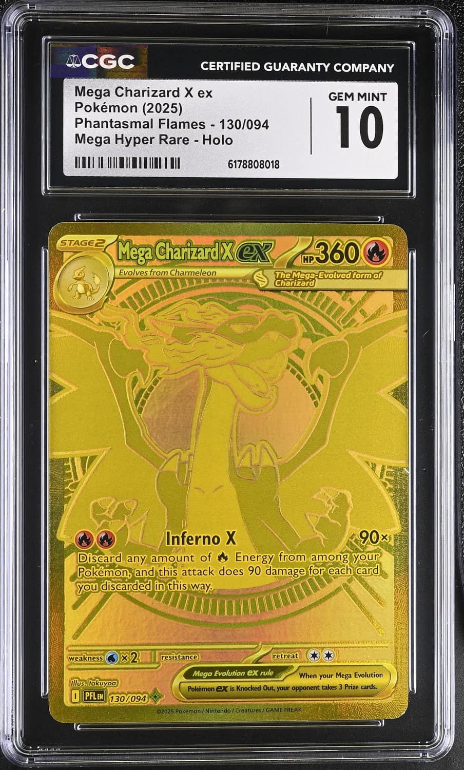 Mega Charizard X Ex