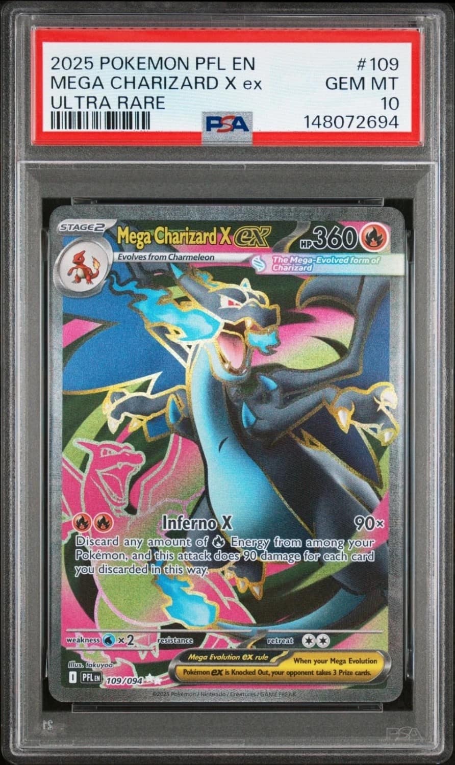 Mega Charizard X Ex