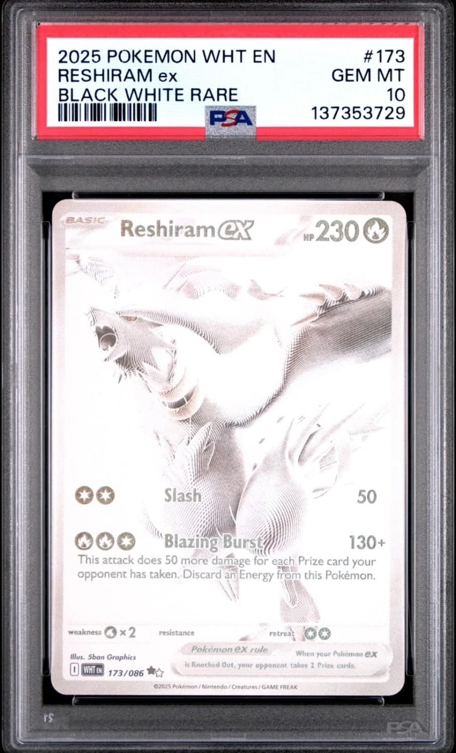Reshiram Ex