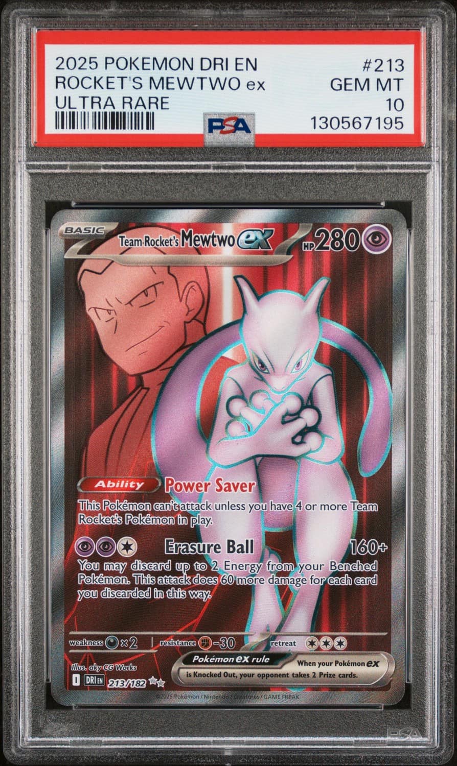 Rocket'S Mewtwo Ex